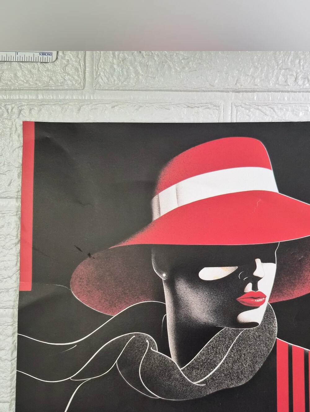 "Windy Exotic Vogue Woman" by artist Michael Chadwick 8x10 poster